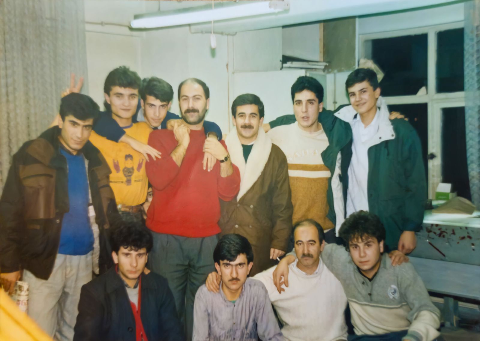 Aile ve çalışma arkadaşlarıyla