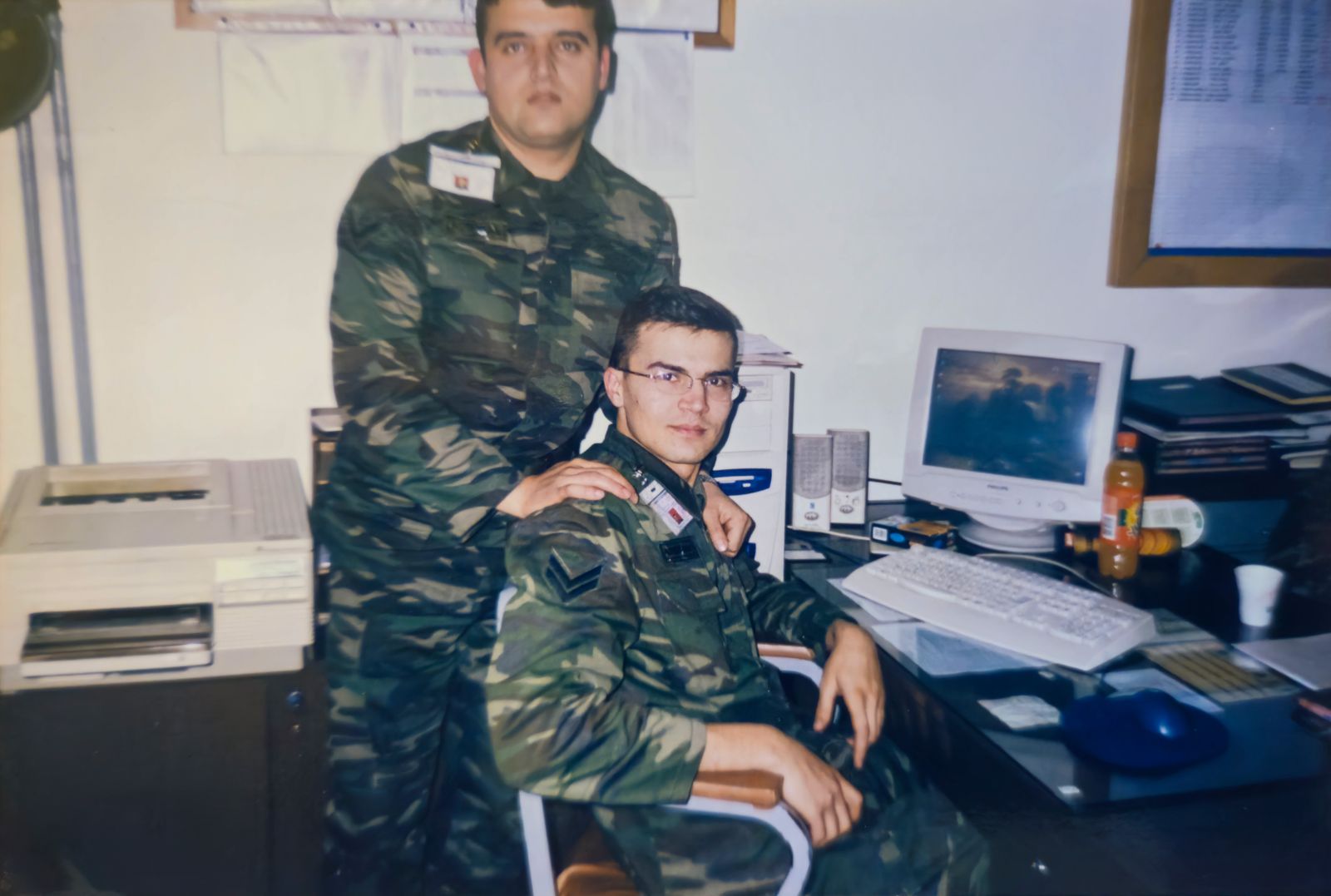 Mehmet Akif Aldoğan askerlik yıllarında