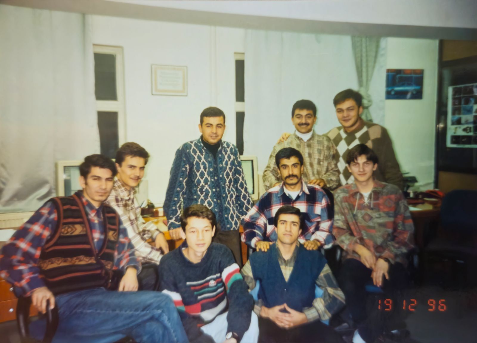 Mehmet Akif Aldoğan haber merkezinde
